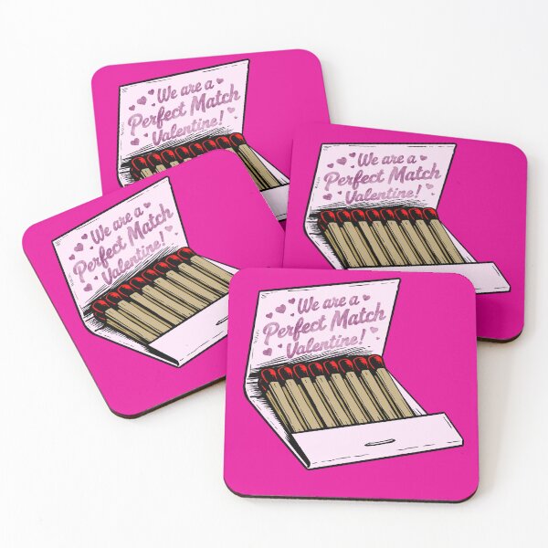 Item preview, We Are A Perfect Match Valentine designed and sold by Kate Miller Illustrator.