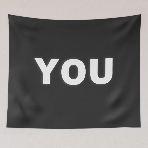 Item preview, YOU — White Minimal Bold Type Statement designed and sold by WORDPAUSE.