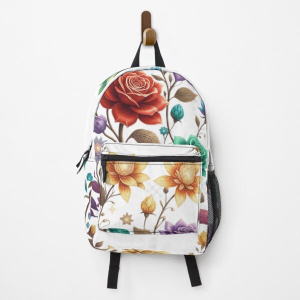 Item preview, Enchanted Floral Mosaic: Multi-Colored Rare Flowers designed and sold by Fatomfatom.