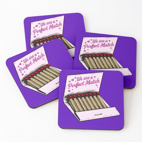 Item preview, We Are A Perfect Match designed and sold by Kate Miller Illustrator.