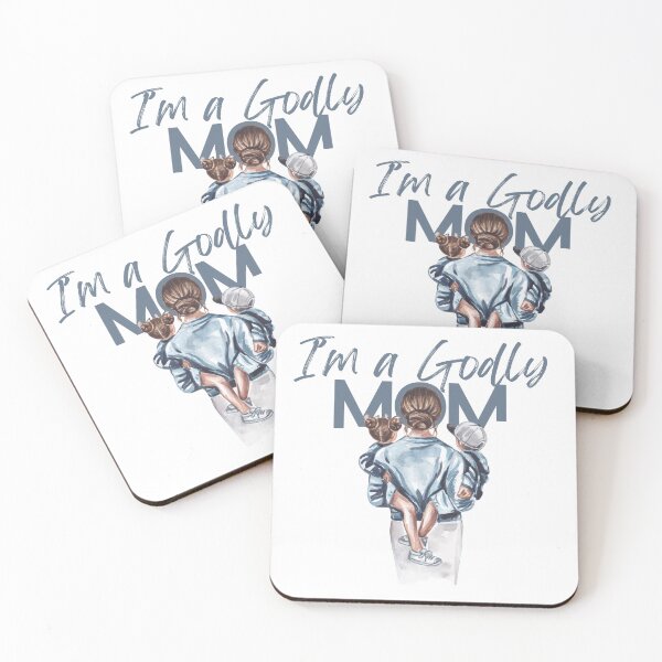Item preview, I'm A Godly Mom Christian Mother Faith Based Motherhood Design designed and sold by Anointed Clothing.