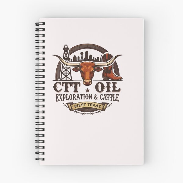 Item preview, Vintage CTT Oil Exploration And Cattle designed and sold by KennethMeyer.
