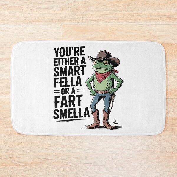 Item preview, You're Either A Smart Fella Or A Fart Smella Frog designed and sold by MarryIsMonth.