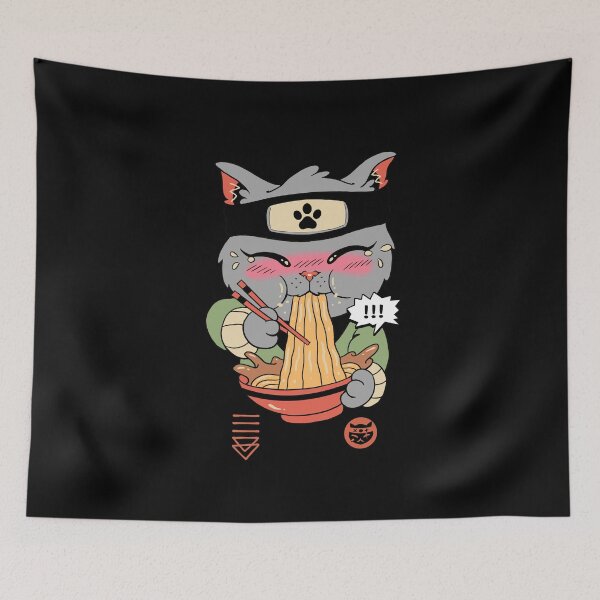 Item preview, Intense Ramen Meowster designed and sold by vincenttrinidad.