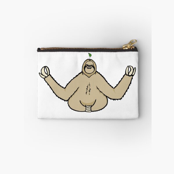 Item preview, meditation sloth designed and sold by Blockhead Designs.