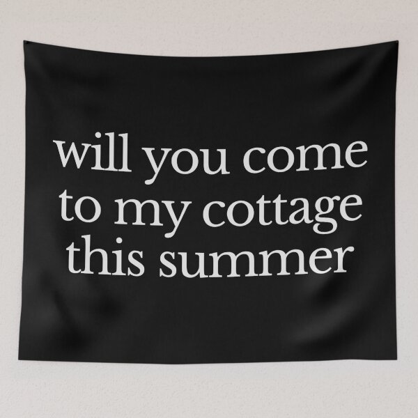Item preview, Will You Come To My Cottage This Summer designed and sold by Eh Plus Designs.