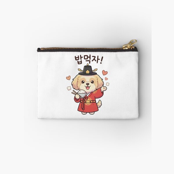 Item preview, King Dog Moongchi's Fun Korea Trip | Cute Dog in Hanbok & K-Food designed and sold by Joyfulhouse.
