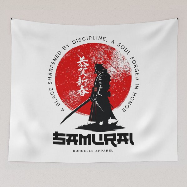 Item preview, Samurai Warrior: Forged in Honor & Discipline - Japanese Aesthetic designed and sold by designRshop999.