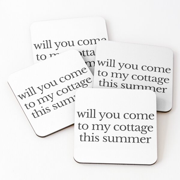 Item preview, Will You Come To My Cottage This Summer designed and sold by Eh Plus Designs.