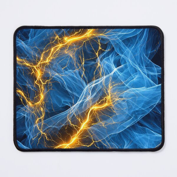 Item preview, Electric Silk Lightning designed and sold by Kaleidoscope Print.