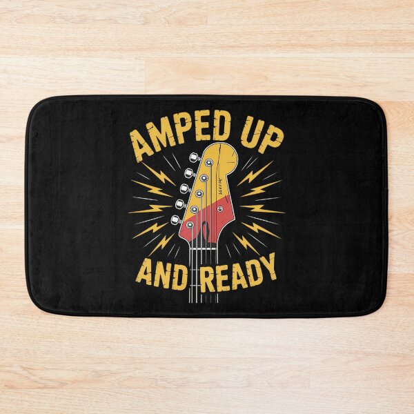 Item preview, Amped Up and Ready Guitar Headstock Grunge Punk Rock designed and sold by YaulTape.