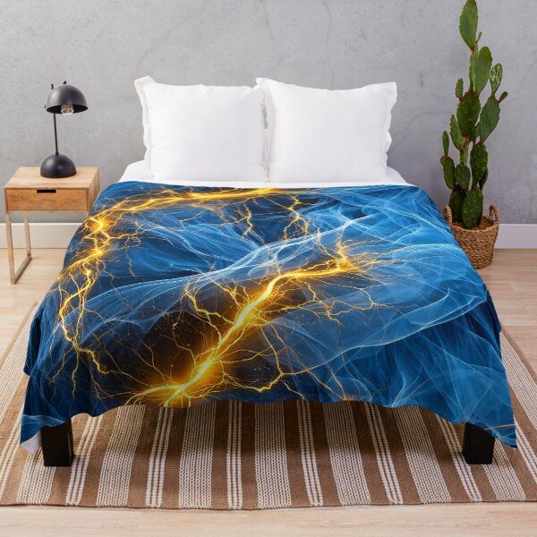 Item preview, Electric Silk Lightning designed and sold by Kaleidoscope Print.