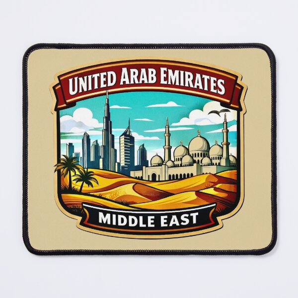 Item preview, United Arab Emirates designed and sold by Myra365Art.