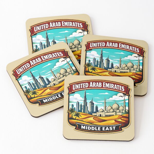 Item preview, United Arab Emirates designed and sold by Myra365Art.