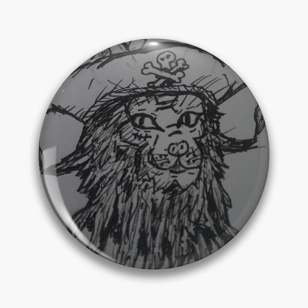 Item preview, CatBeard designed and sold by MossAndMoonArt.