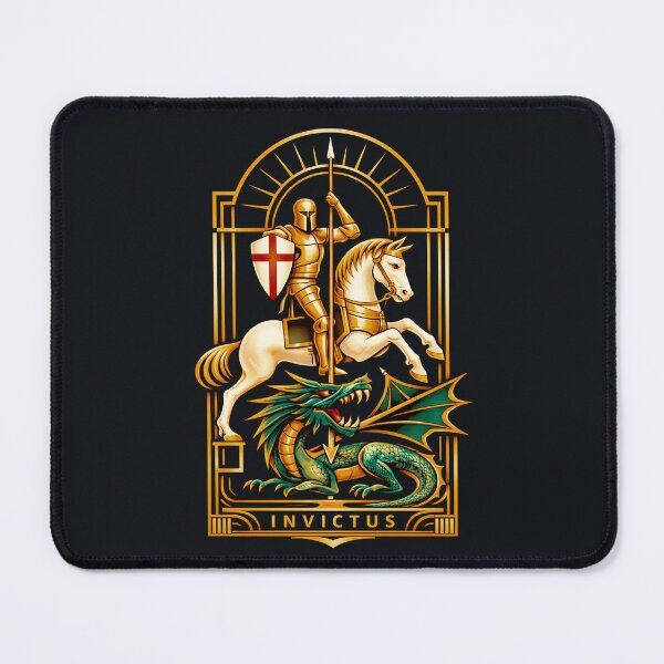 Item preview, Invictus — Saint George Icon designed and sold by Sanctum Icons.