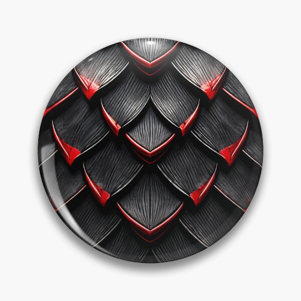 Item preview, Crimson Scale Armor designed and sold by Kaleidoscope Print.