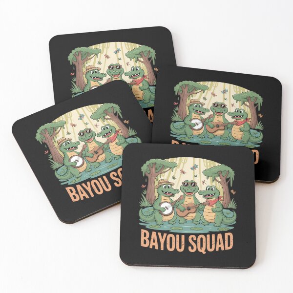 Item preview, Bayou Squad Louisiana Alligator Wildlife Travel Cajun designed and sold by YaulTape.