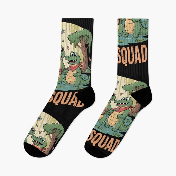 Artikelvorschau, Bayou Squad Louisiana Alligator Wildlife Travel Cajun entworfen und verkauft von YaulTape.