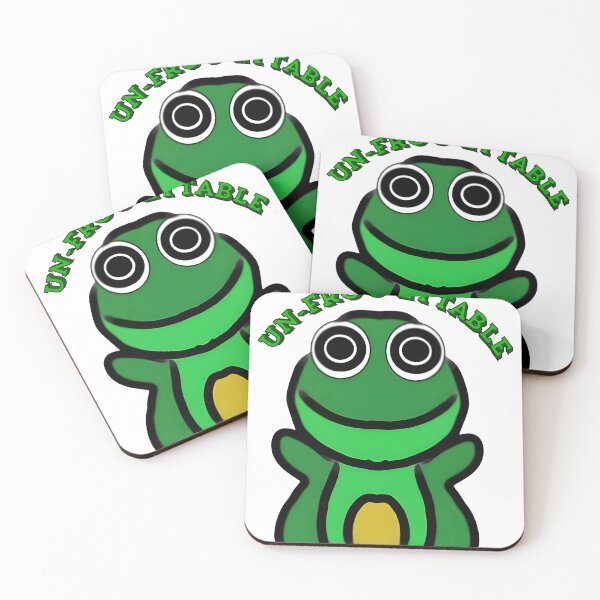 Item preview, Cute Kawaii Froggy Doodle: Un-frog-ettable Green Toad Art designed and sold by HopeAndHustle.