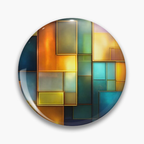 Item preview, Modern Glass Mosaic designed and sold by Kaleidoscope Print.
