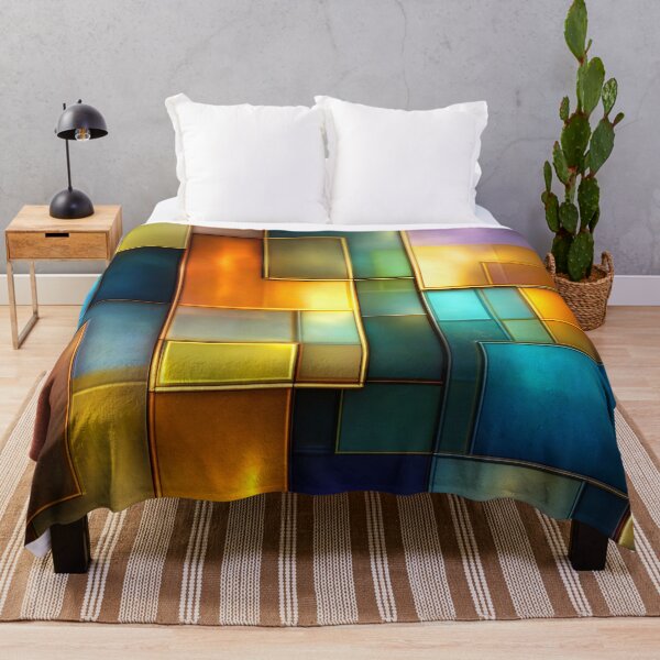Item preview, Modern Glass Mosaic designed and sold by Kaleidoscope Print.