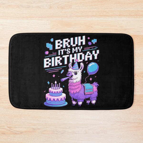 Item preview, Bruh Its My 9th Birthday Llama Pinata Boy Girl Party Bday designed and sold by MarryIsMonth.