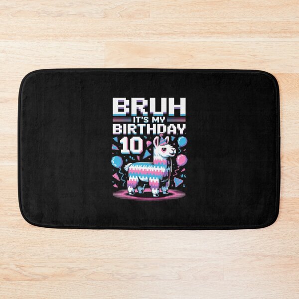 Item preview, Bruh Its My 10th Birthday Llama Pinata Boy Girl Party Bday designed and sold by AquaKiev.