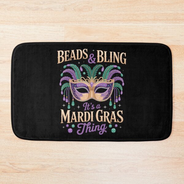 Item preview, Beads & Bling It_s A Mardi Gras Thing Funny Cute Carnival designed and sold by YaulTape.