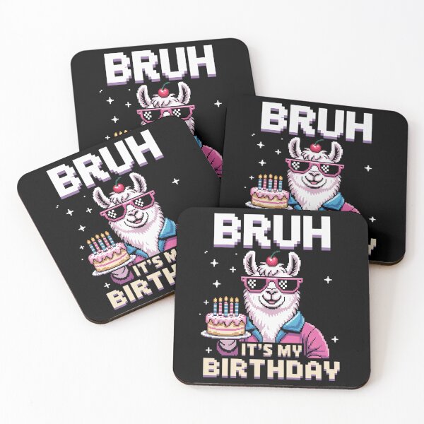 Item preview, Bruh Its My Birthday Boy Girl Family Party Bday Llama Pinata 2 designed and sold by MarryIsMonth.