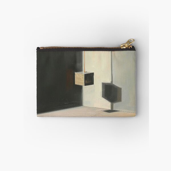Item preview, The Suspended Cube: Modern Minimalist Industrial Geometry and Shadow Art designed and sold by Cozyartsss.