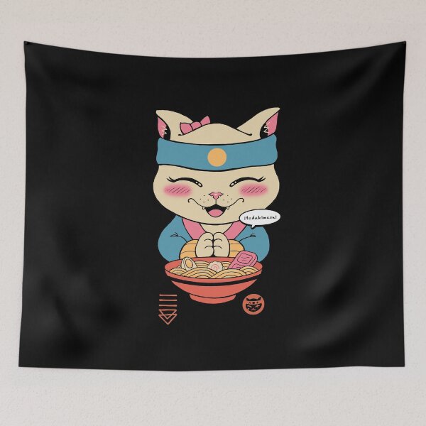 Item preview, Meowster Itadakimasu designed and sold by vincenttrinidad.