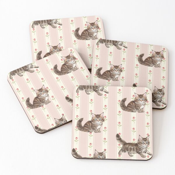 Item preview, Retro Kitten designed and sold by Post Haste Art.