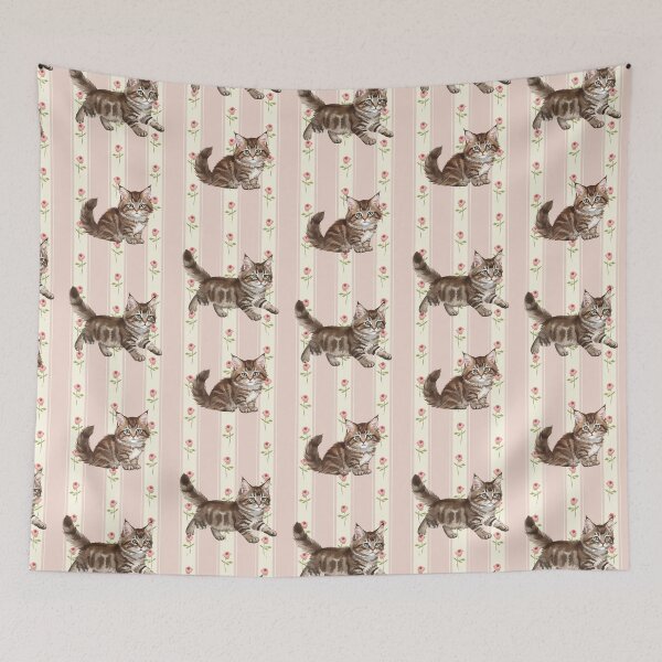 Item preview, Retro Kitten designed and sold by Post Haste Art.