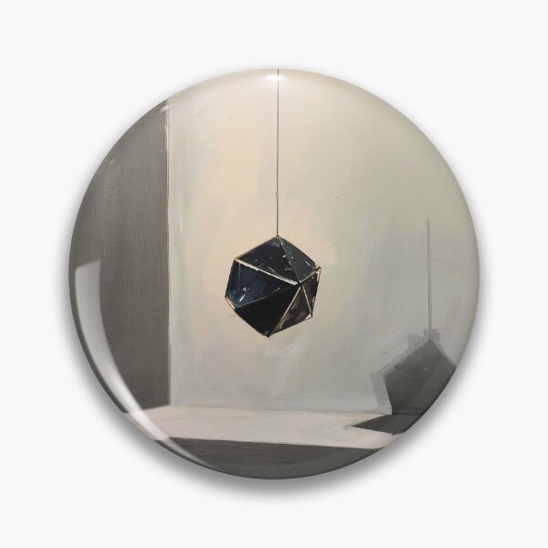 Item preview, The Celestial Pendulum: Modern Minimalist Geometric Dodecahedron and Shadow Art designed and sold by Cozyartsss.
