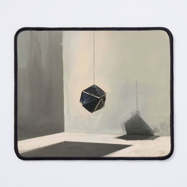 Item preview, The Celestial Pendulum: Modern Minimalist Geometric Dodecahedron and Shadow Art designed and sold by Cozyartsss.