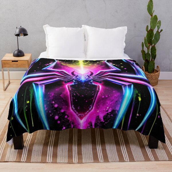 Item preview, Neon Cyberpunk Spider Symbol designed and sold by Trove Designs.