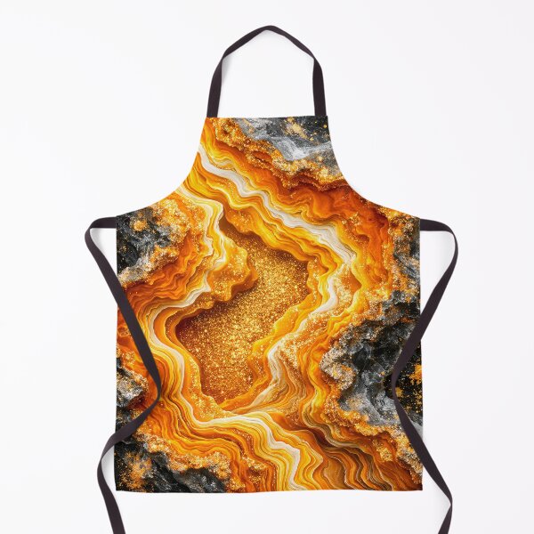 Item preview, Golden Geode Glow designed and sold by Kaleidoscope Print.