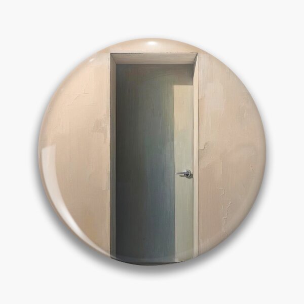 Item preview, The Silent Threshold: Modern Minimalist Surreal Doorway and Light Art designed and sold by Cozyartsss.