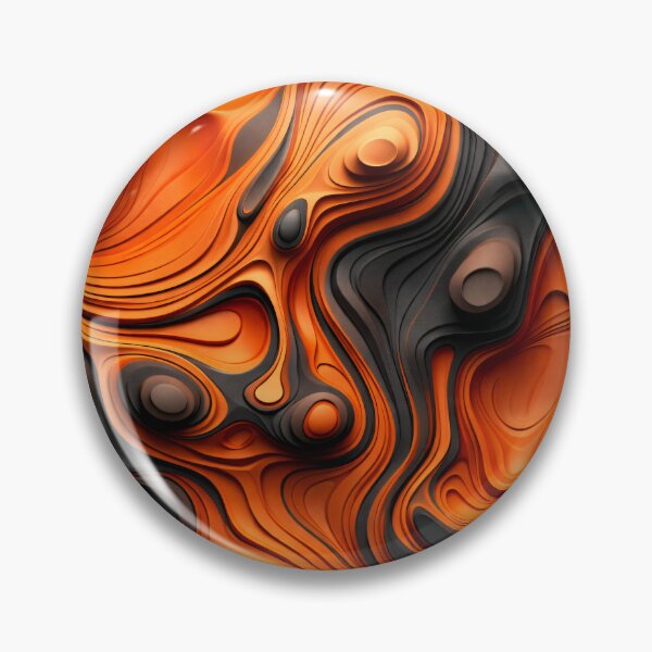 Item preview, Lava Cutout Waves designed and sold by Kaleidoscope Print.