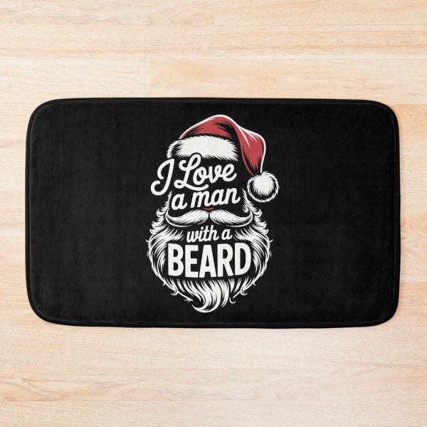 Item preview, Christmas I Love A Man With A Beard Funny Santa Claus Grunge designed and sold by YaulTape.