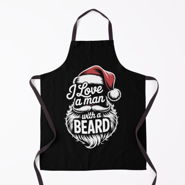Item preview, Christmas I Love A Man With A Beard Funny Santa Claus Grunge designed and sold by YaulTape.