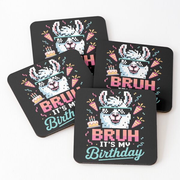 Item preview, Bruh Its My Birthday Boy Girl Family Party Bday Llama Pinata 6 designed and sold by MarryIsMonth.