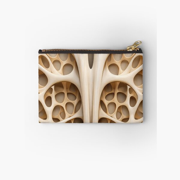 Item preview, Ivory Biomorph Lattice designed and sold by Kaleidoscope Print.