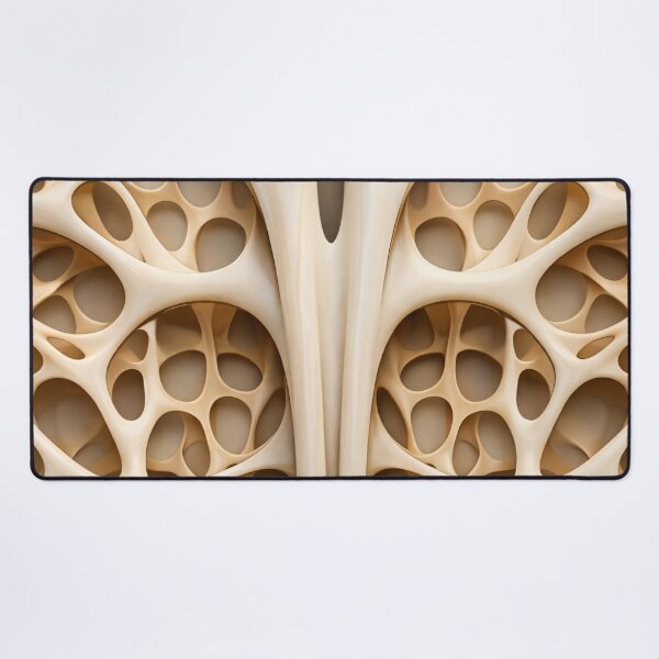 Item preview, Ivory Biomorph Lattice designed and sold by Kaleidoscope Print.