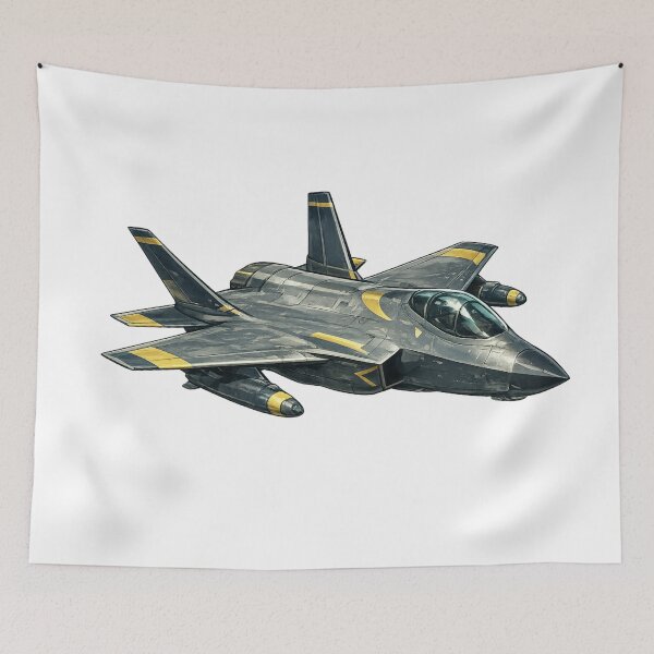 Item preview, F-35 Lightning II Stealth Fighter Jet Illustration designed and sold by Combat Skies.