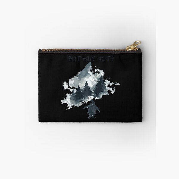 Item preview, But Why Not Nihilist Penguin Mountains Trendy Meme designed and sold by redderkunziee.