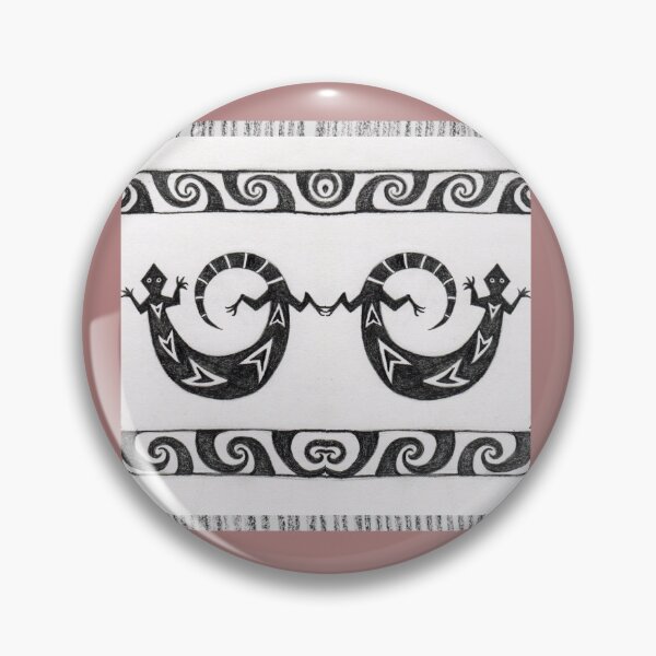 Item preview, Diseño Horizontal Lagartos Mimbres designed and sold by oh-bi-me.