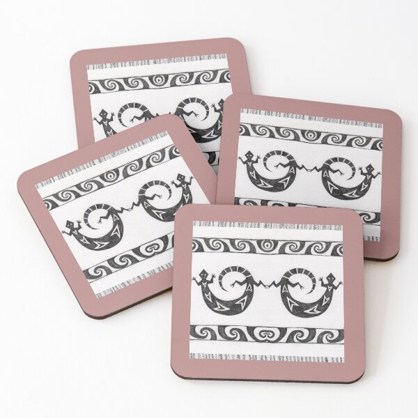 Item preview, Mimbres Lizards Horizontal Design  designed and sold by oh-bi-me.