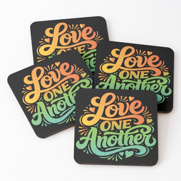 Item preview, Love One Another – Minimalist Christian Typography designed and sold by Verse & Vibes.